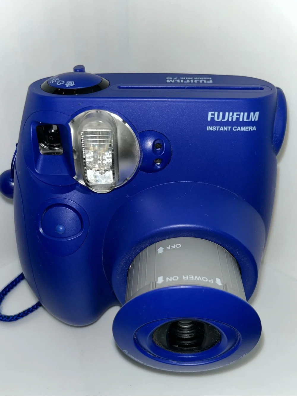 FUJIFILM Instax Mini 7S Blue Instant Print Film Camera: Works 100%